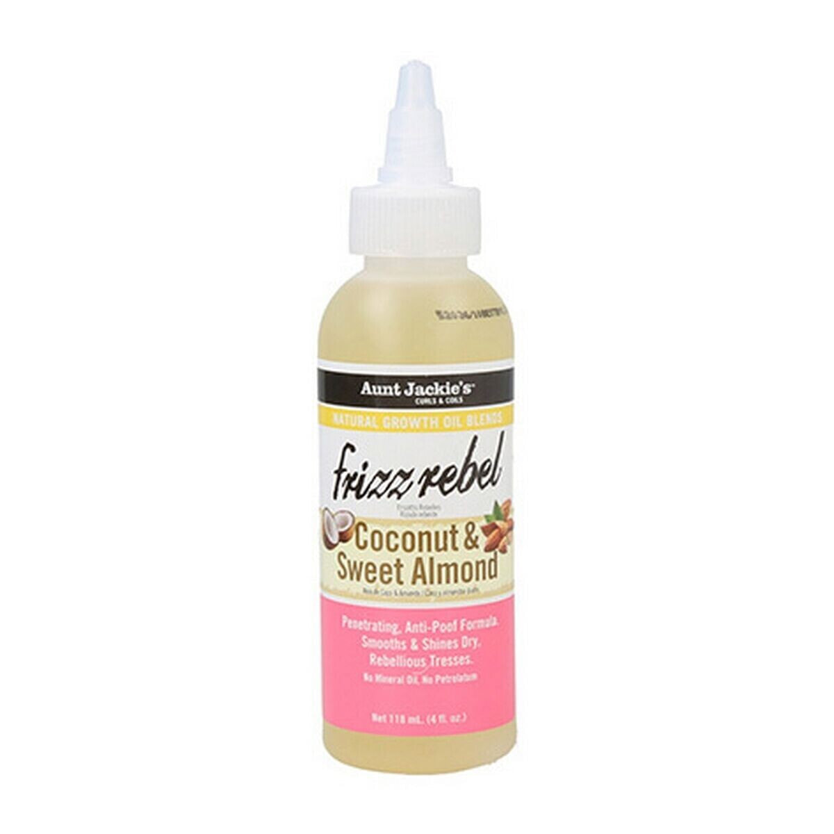 Капиллярное масло Aunt Jackie's C&C Coconut & Sweet Almond Frizz Rebel (118 ml)