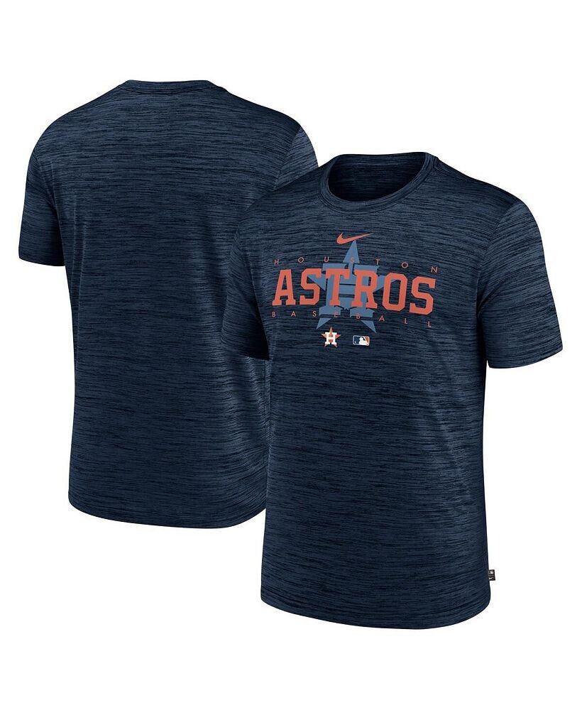 Nike men's Navy Houston Astros Authentic Collection Velocity Performance Practice T-shirt