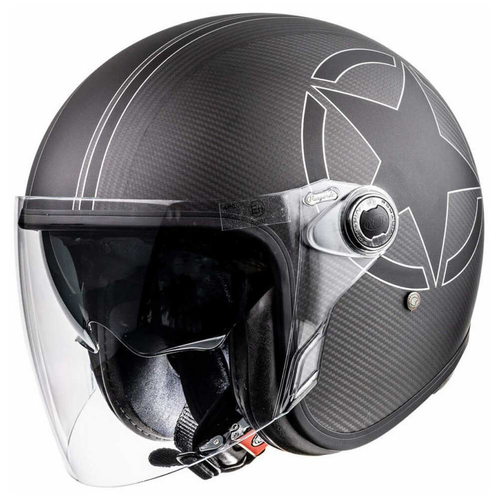 PREMIER HELMETS Vangarde Star Carbon BM Open Face Helmet