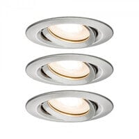 PAULMANN 929.00 - Recessed lighting spot - GU10 - 2700 K - 460 lm - 230 V - Metallic