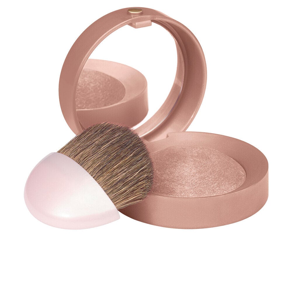 Bourjois Little Round Pot Blusher Powder No. 085 Sienne Компактные легкие румяна 2,5 г + Кисточка