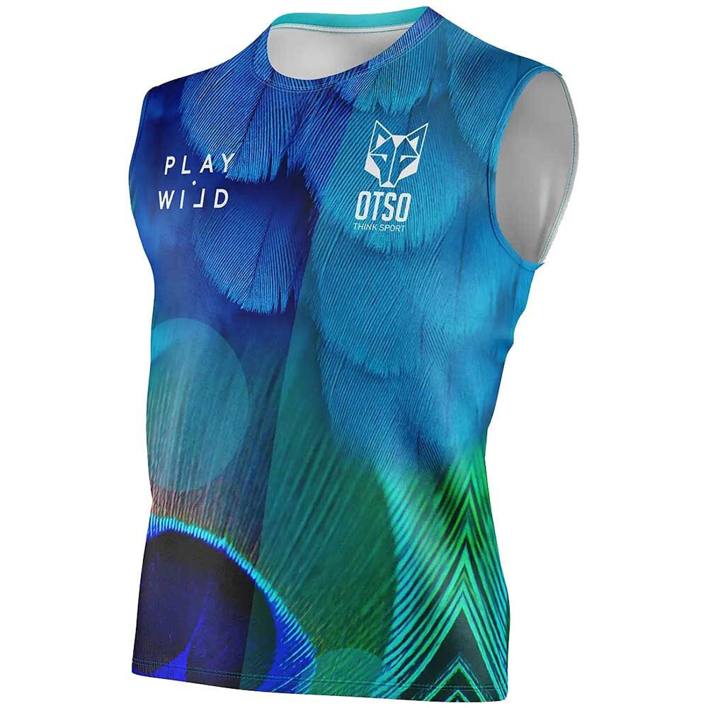 OTSO Blue Birds Sleeveless T-Shirt