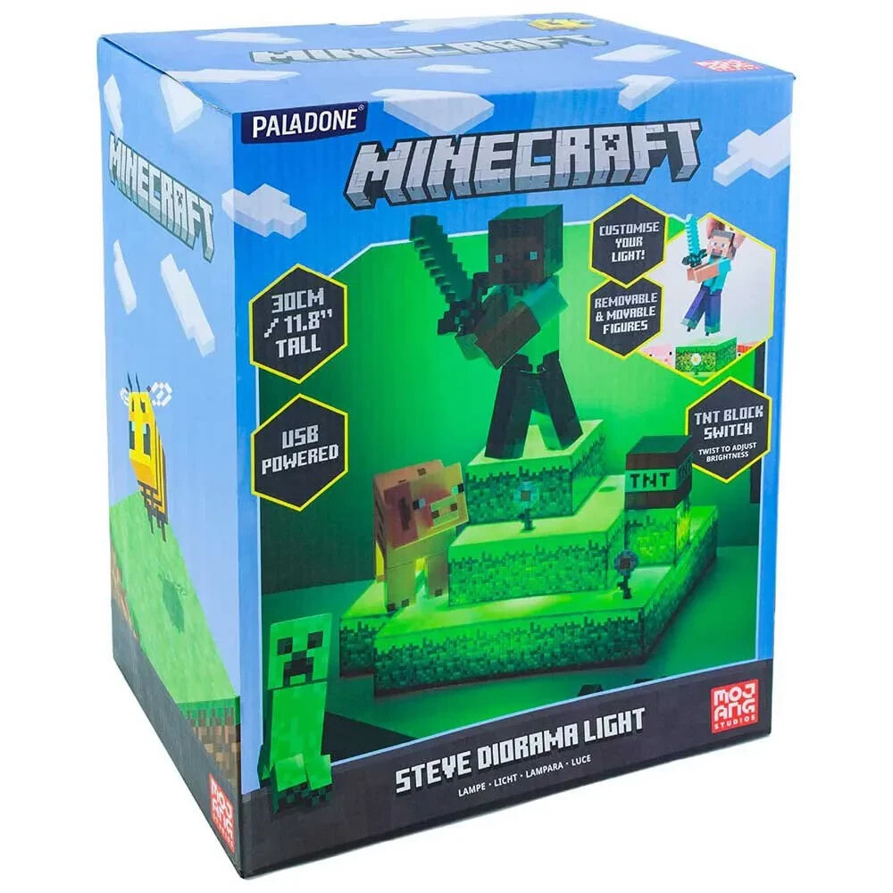 MINECRAFT Steve Diorama Light