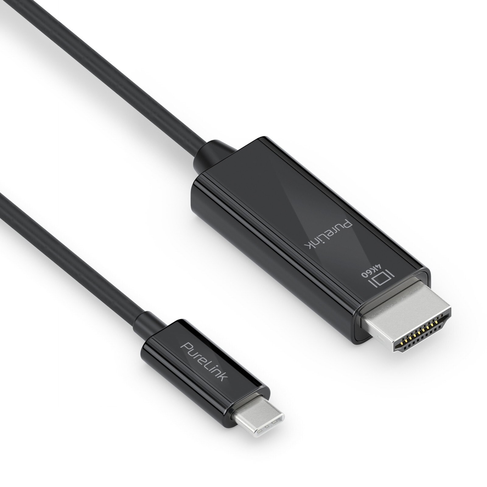 PureLink IS2201-010 - 1 m - USB Type-C - HDMI - Male - Male - Straight