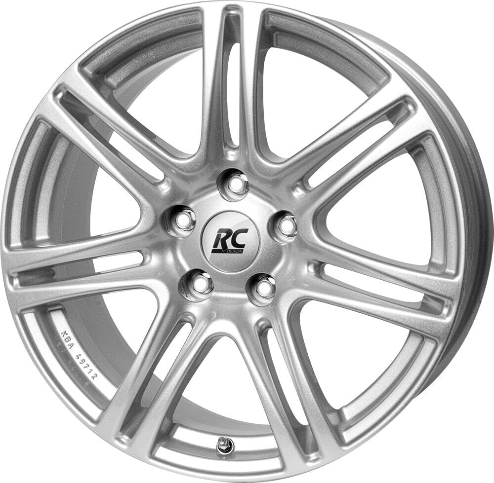 Колесный диск литой RC-Design RC28 kristallsilber lackiert 6.5x15 ET35 - LK4/100 ML63.4