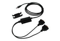 EX-1322 - Black - 1.8 m - 1x USB 2.0 - 2x RS-232