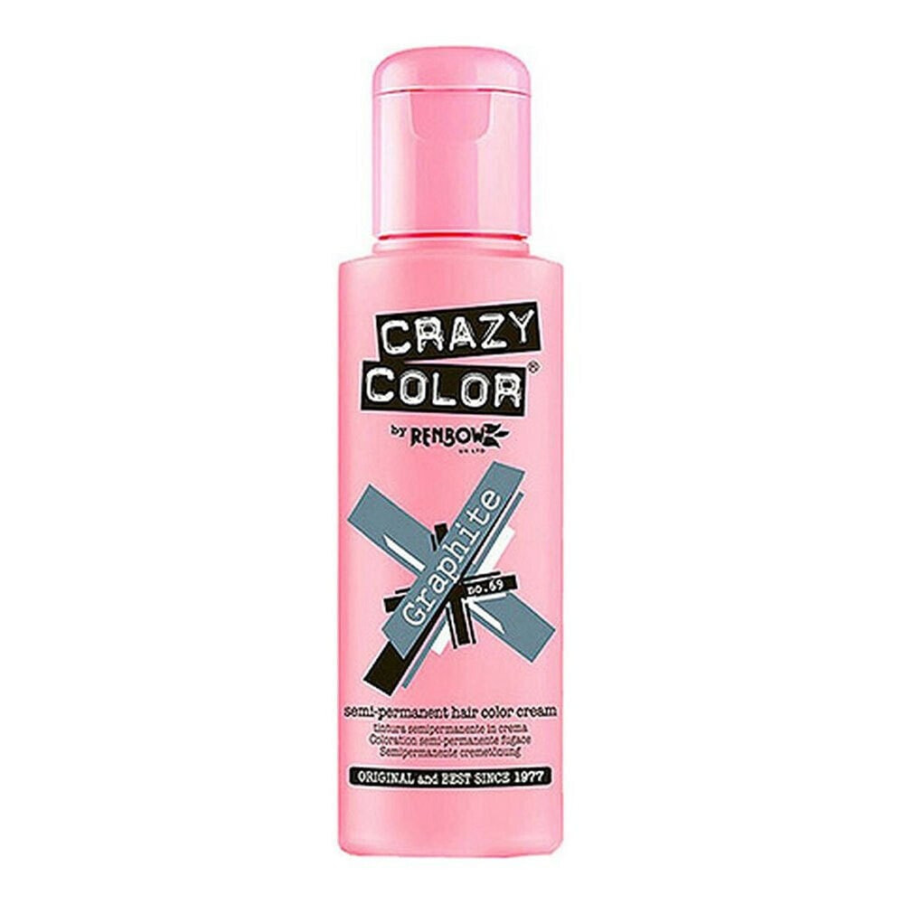 CRAZY COLOR Graphite 100ml Semi-Permanent Dye