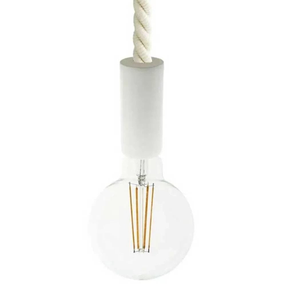 CREATIVE CABLES Nautical Cable 2XL Hanging Lamp With Light Bulb 1 m