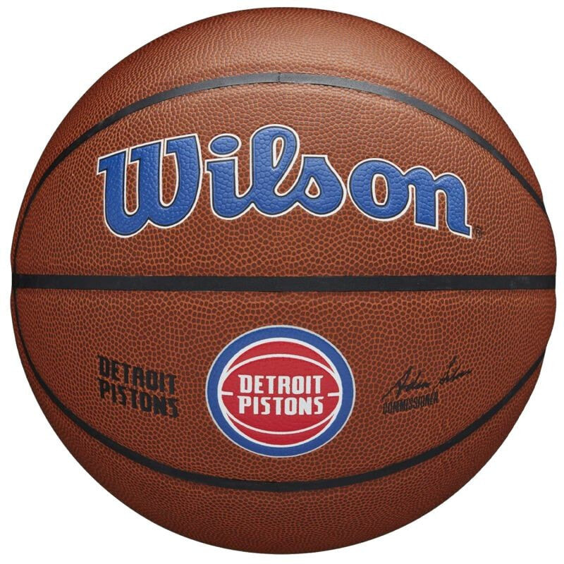 Баскетбольный мяч Wilson Team Alliance Detroit Pistons Ball WTB3100XBDET