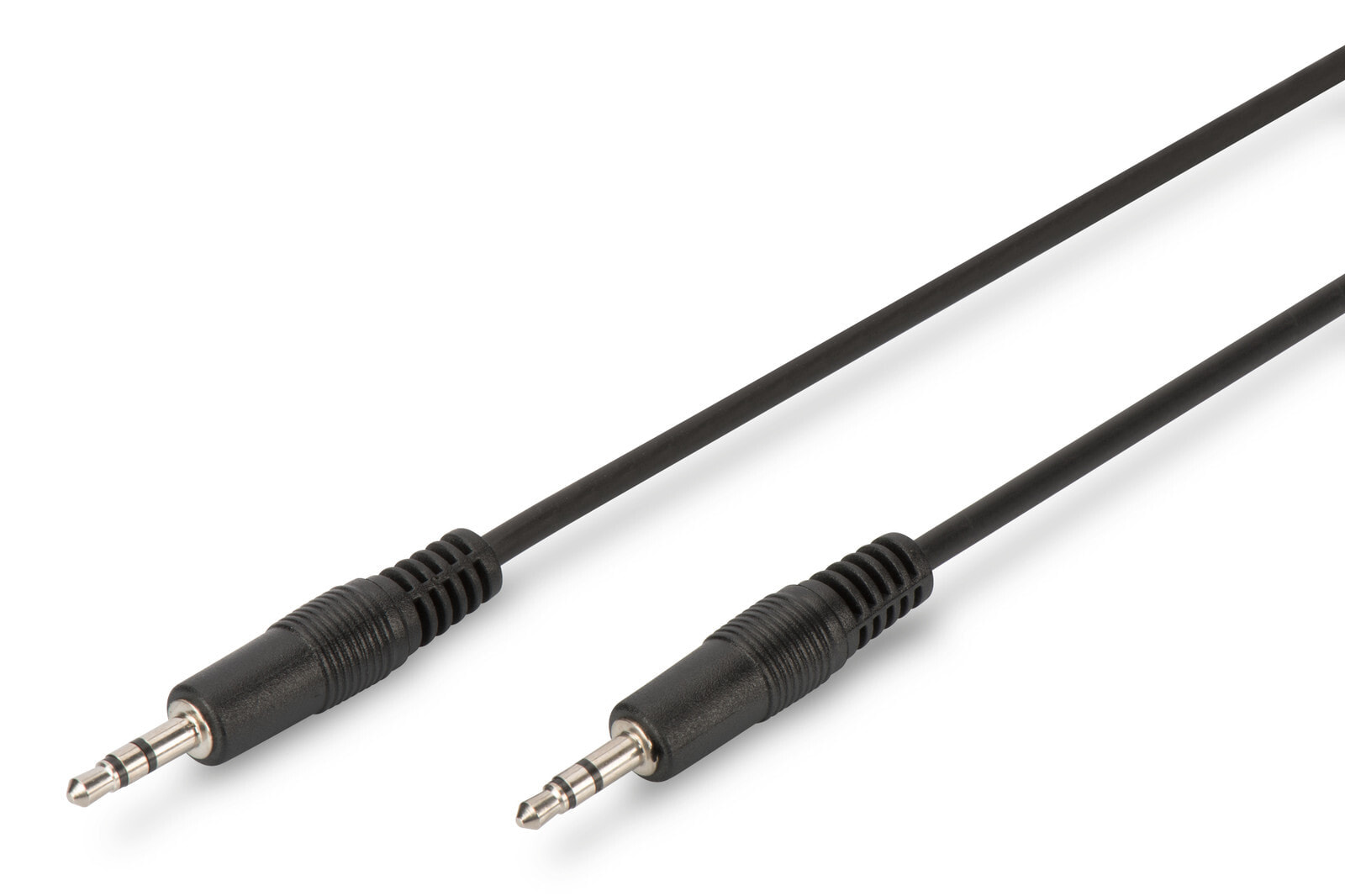 ASSMANN Electronic 3.5mm M/M, 1.5 m аудио кабель 1,5 m 3,5 мм Черный AK-510100-015-S
