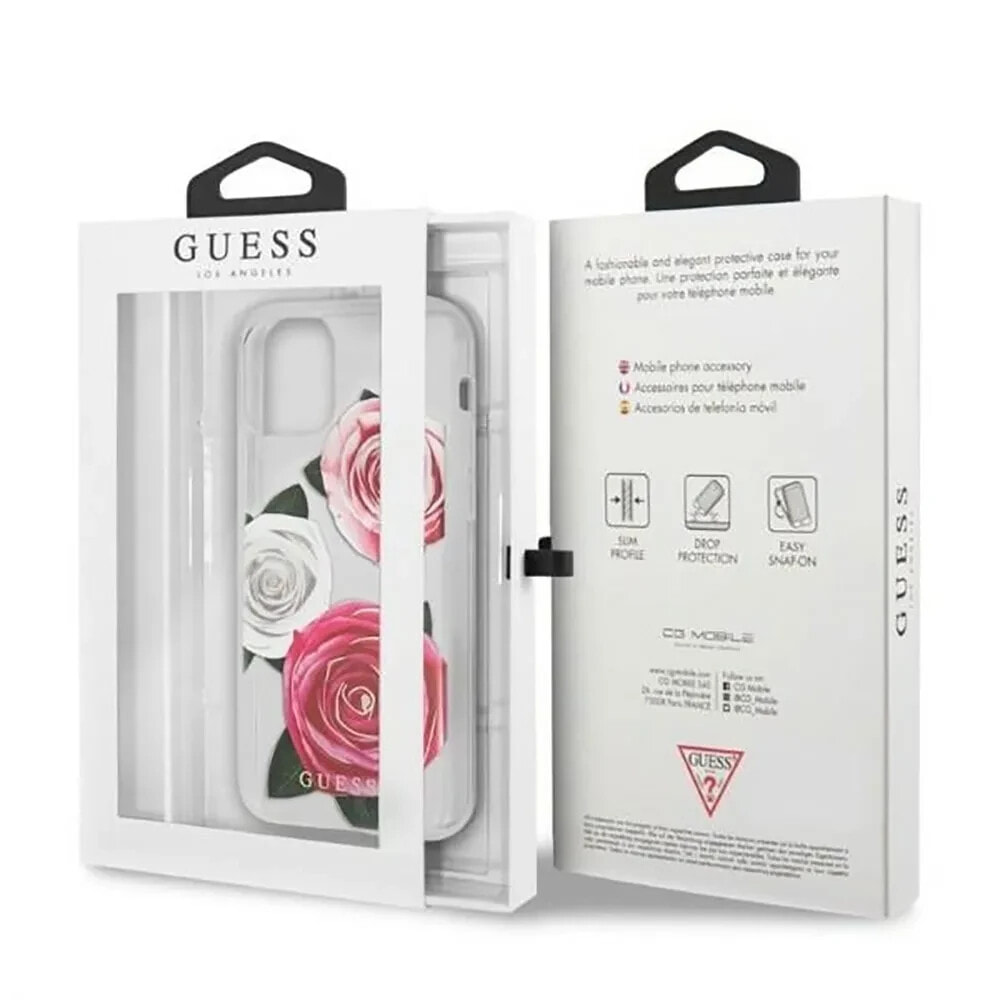 GUESS Guhcn58Rostrt iPhone 11 Pro Flower Desire&Rose phone case