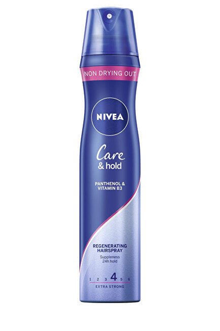 Nivea Care & Hold Regenerating HairSpray Регенерирующий лак для волос экстра сильной фиксации 250 мл