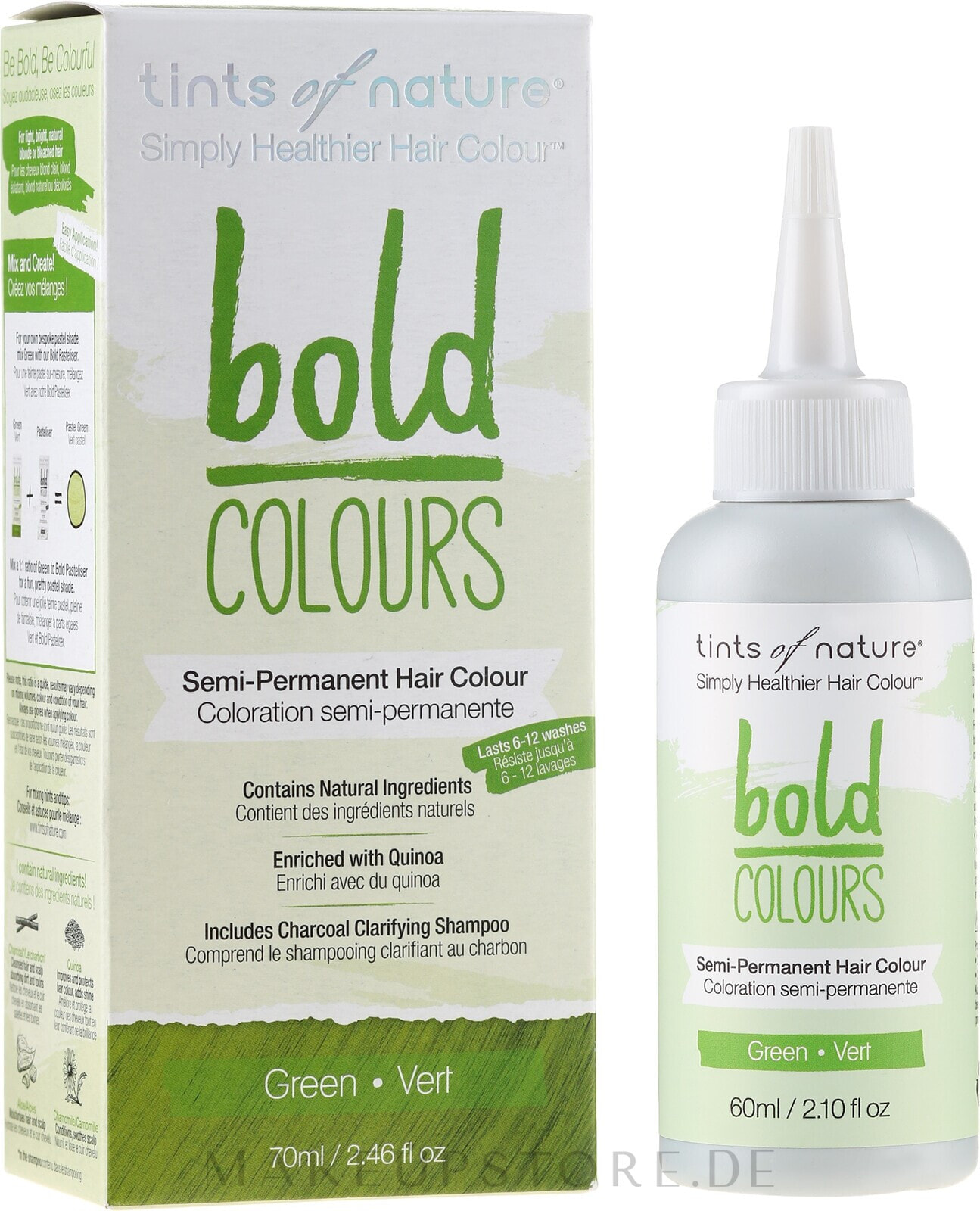 Semi-permanente Haarfarbe - Tints Of Nature Semi-Permanent Bold Colours