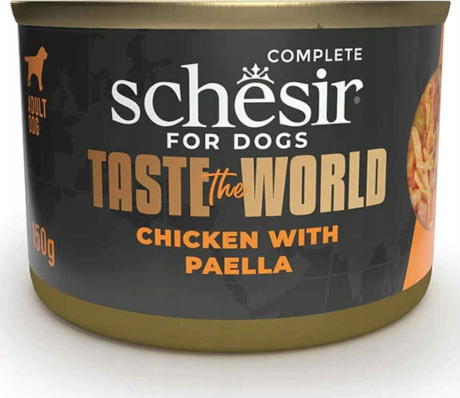 Agras Pet Foods SCHESIR Adult TASTE THE WORLD Kurczak PAELLA 150g