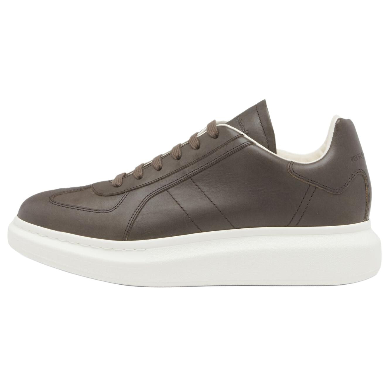 Alexander McQueen Casual Shoes Men Low-Top Brown