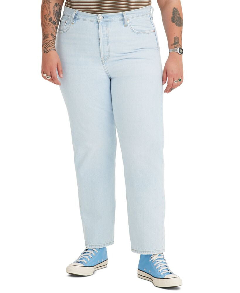 Levi's trendy Plus Size 501® Cotton High-Rise Jeans