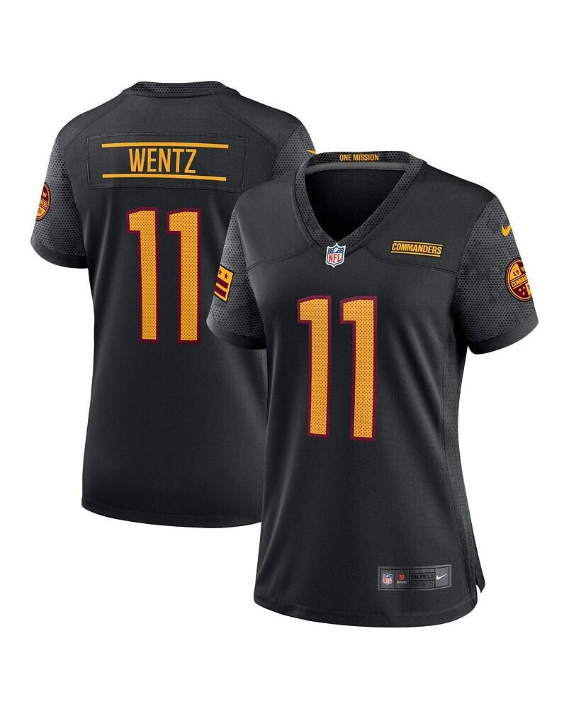 Nike women's Carson Wentz Black Washington Commanders Alternate Game Player Jersey