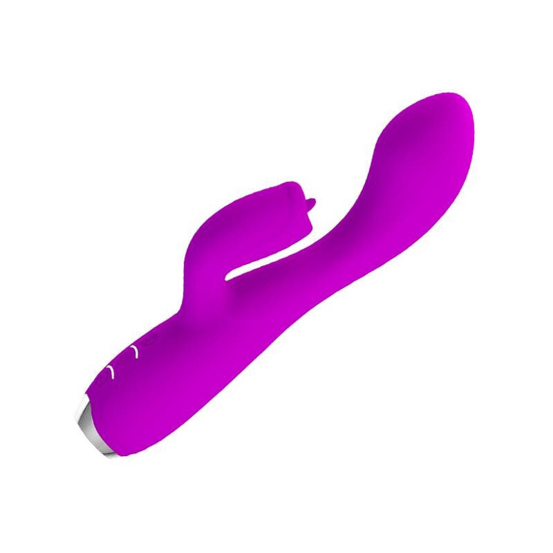 Вибратор PRETTYLOVE Doreen Vibe with tongue USB