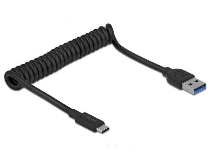 DeLOCK 85349 USB кабель 1,2 m 3.2 Gen 2 (3.1 Gen 2) USB A USB C Черный