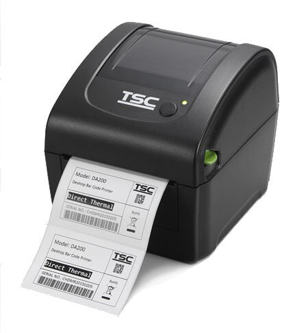 Принтер или МФУ TSC Auto ID Technology EMEA GmbH DA210 Desktop Direct Thermal Bar Code Printer, 203 dpi, 152.4 mm/s, 8MB Flash, 16MB DRAM, USB 2.0