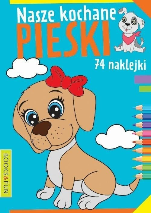 Раскраска для рисования Books And Fun Nasze kochane pieski