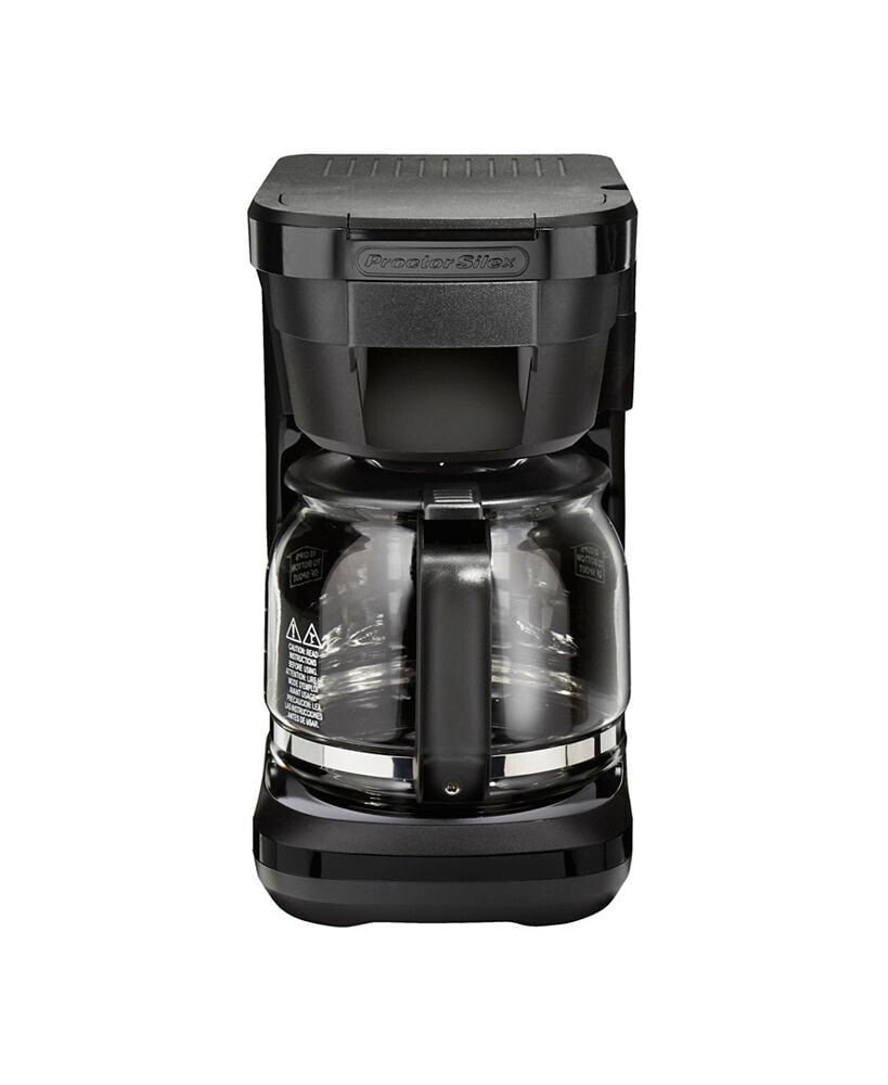 Hamilton Beach proctor Silex 12 Cup Compact Programmable Coffee Maker