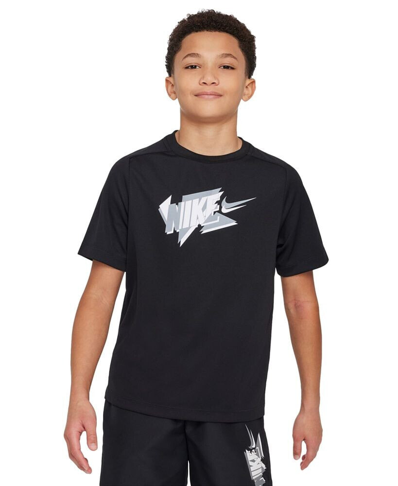 Nike big Boys Multi Dri-FIT Short-Sleeved T-Shirt