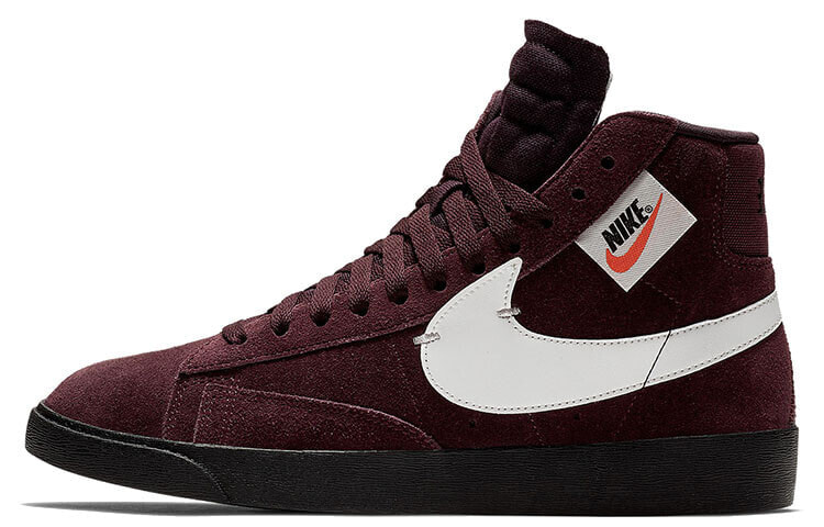 Nike Blazer Mid Rebel Burgundy Crush 中帮 板鞋 女款 酒红 / Кроссовки Nike Blazer Mid Rebel Burgundy Crush BQ4022-600