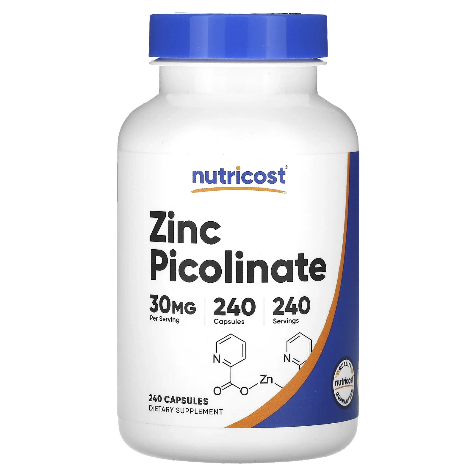 Zinc Picolinate, 50 mg, 240 Capsules