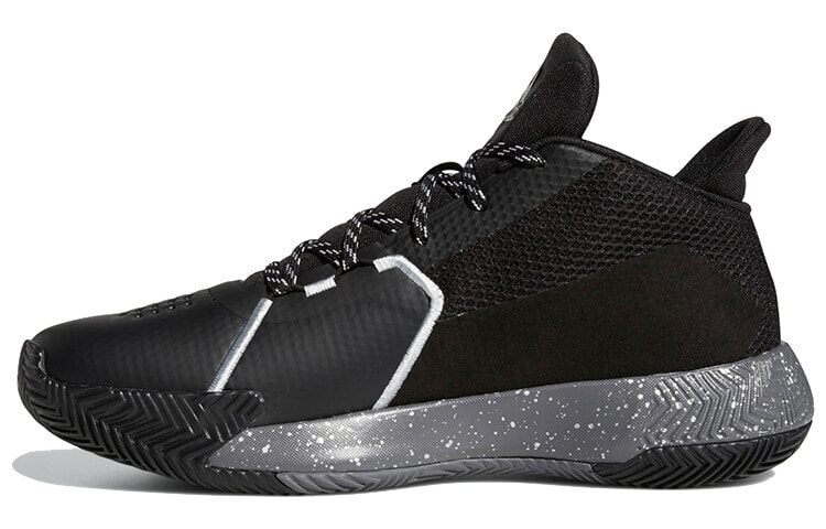 adidas Court Vision 2.0 低帮 复古篮球鞋 男款 黑白色 / Кроссовки Adidas Court Vision 2.0 Vintage Basketball Shoes