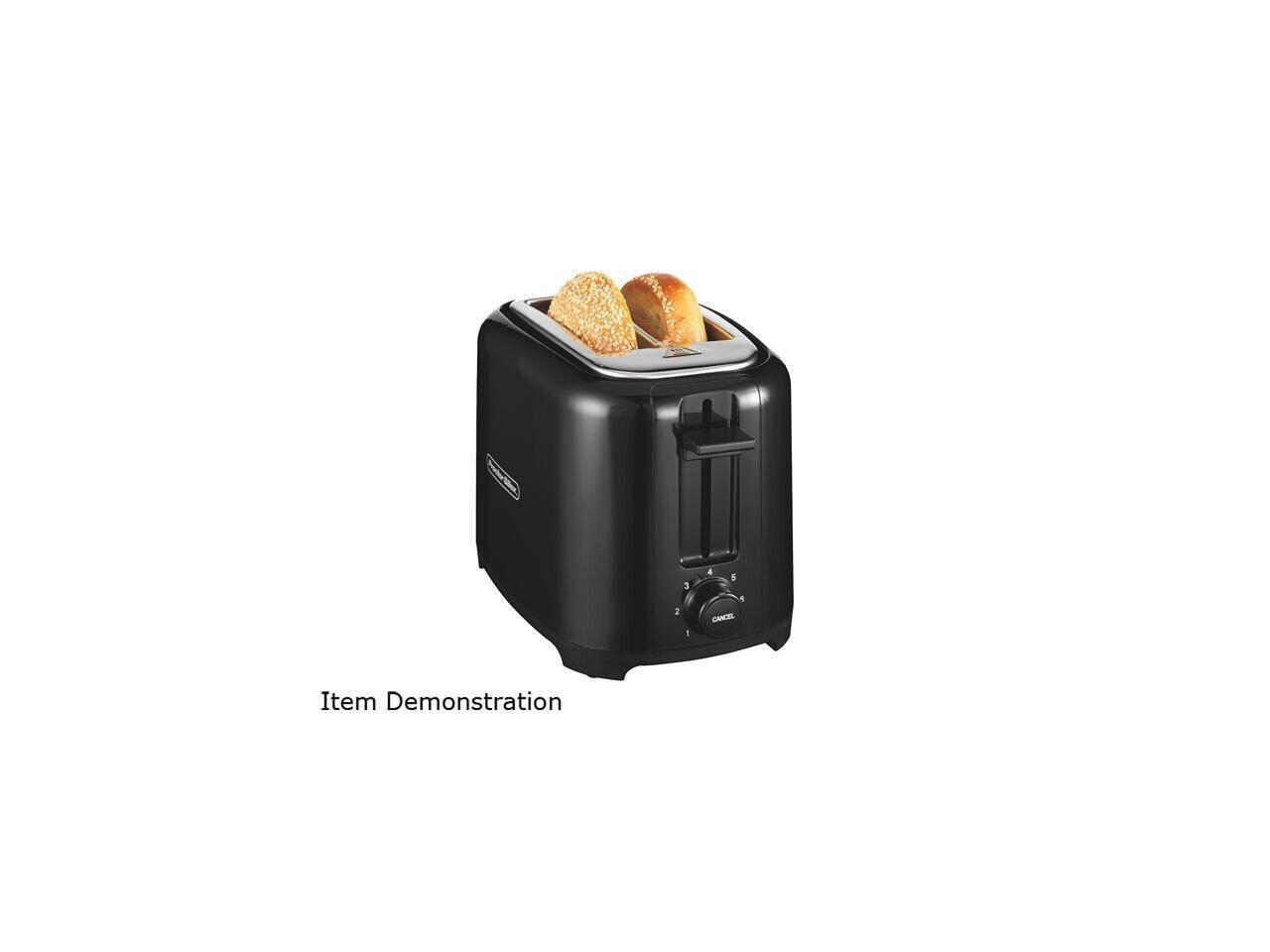 Proctor Silex 22215 2-Slice Cool Touch Toaster, Black