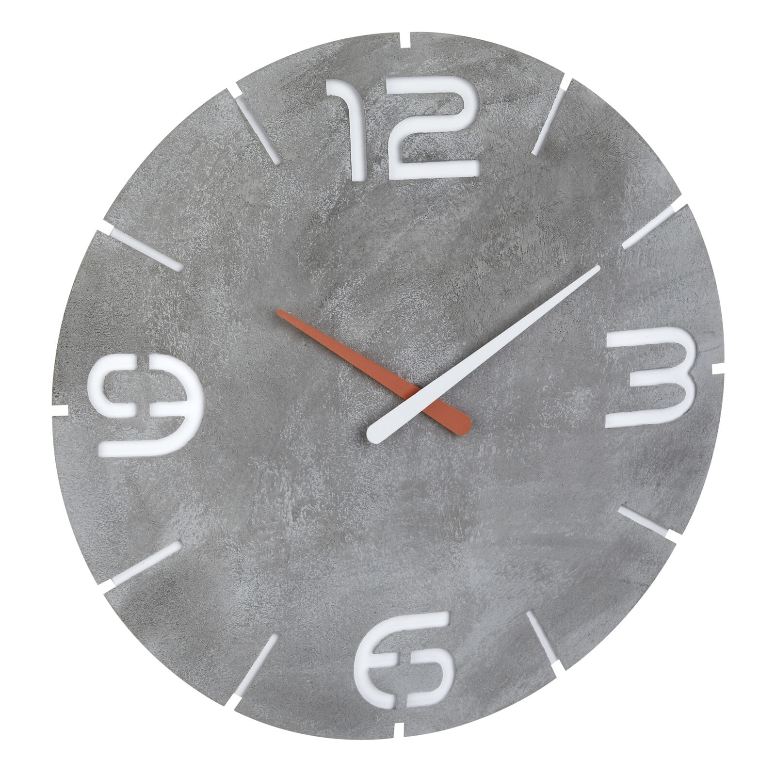 TFA-Dostmann 60.3536.15 настенные часы Круглый Серый, Белый