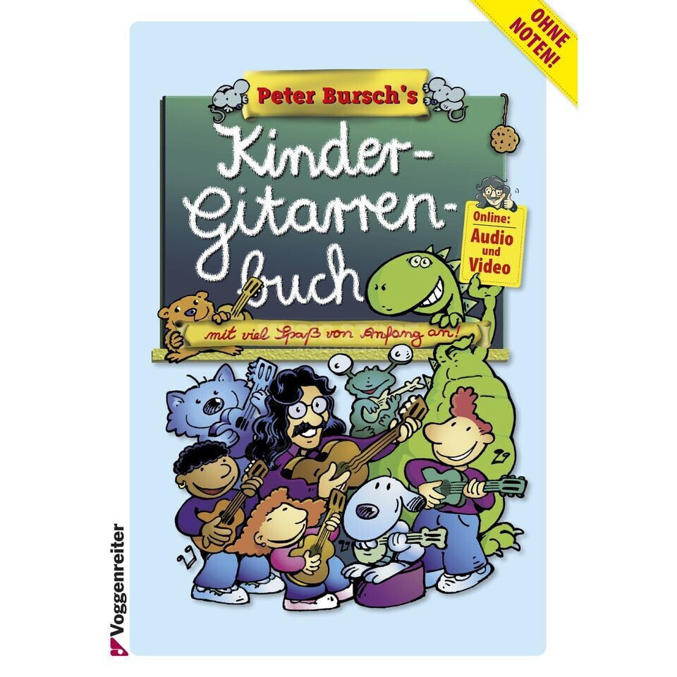 Voggenreiter Gitarrenbuch für Kinder auf De Peter Bursch