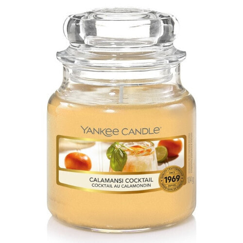 Yankee Candle Aromatic Candle Calamansi Cocktail Ароматическая свеча с сладким ароматом цитрусовых 104 г