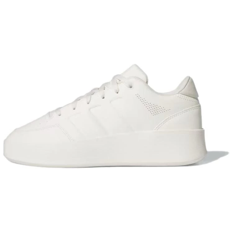 Adidas Sportswear Anti-Slip Wear-Resistant Low-Top Casual Shoes Unisex White