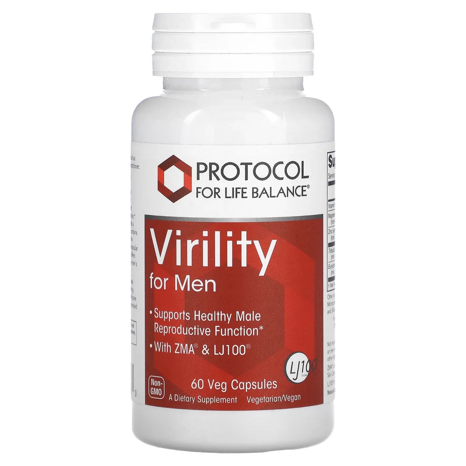 Virility For Men, 60 Veg Capsules