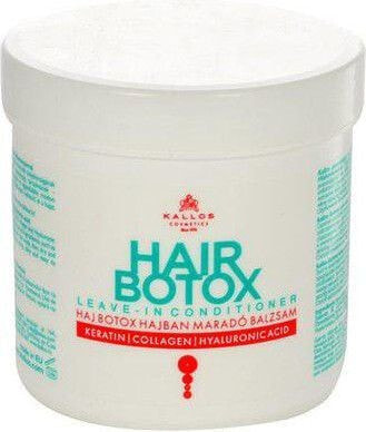 Kallos Hair Botox Leave-In Conditioner Несмываемый кондиционер для волос с кератином, коллагеном и гиалуроновой кислотой. 250 мл