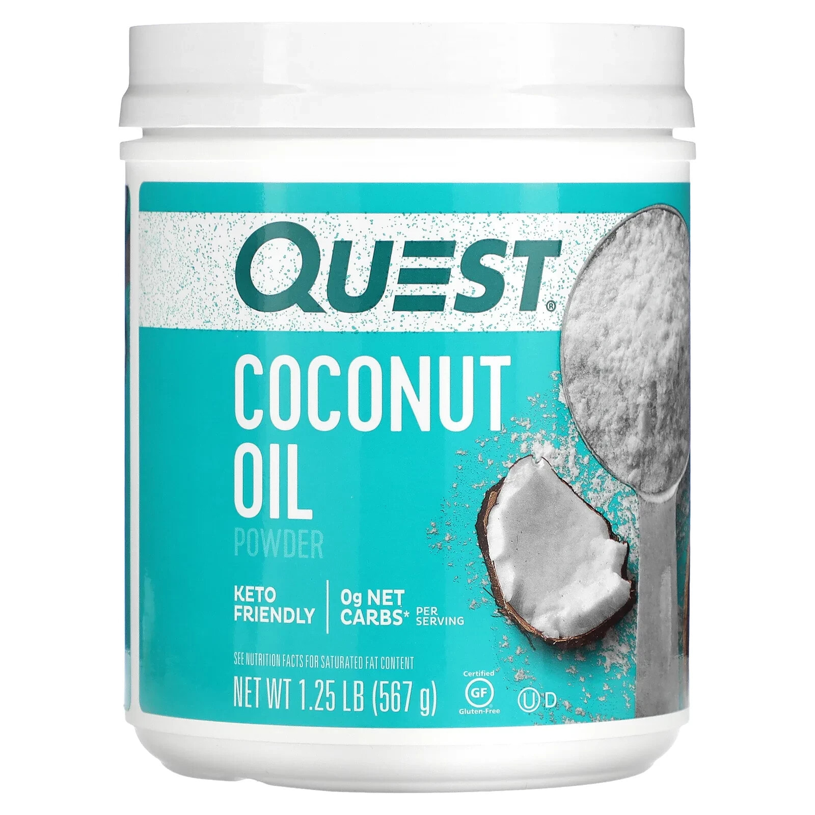 Quest Nutrition, порошок из кокосового масла, 567 г (1,25 фунта)