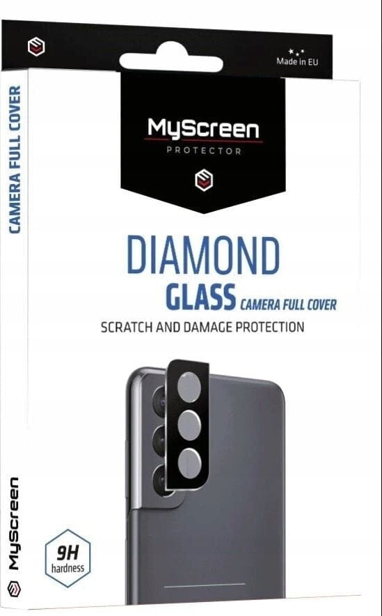 MyScreen Protector Samsung Galaxy S22/S22+ - Szkło hartowane na tyle kamery MyScreen DIAMOND GLASS CAMERA FULL COVER