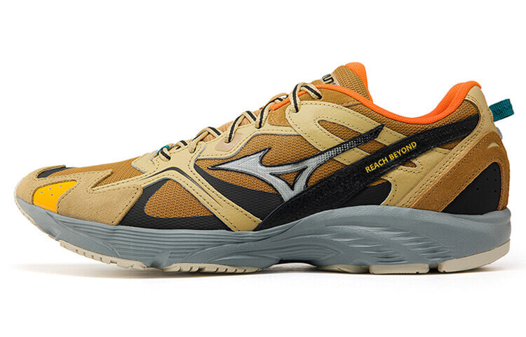 Mizuno LG 90s 复古 耐磨 低帮 跑步鞋 男女同款 淡褐色 / Кроссовки Mizuno LG 90s D1GH212506