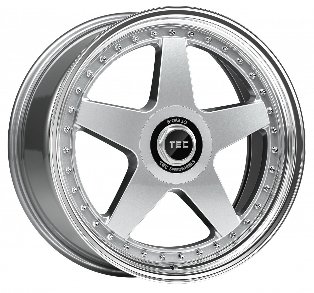 Колесный диск литой TEC Speedwheels GT EVO-R hyper-silber-hornpoliert 8.5x19 ET30 - LK5/100 ML64