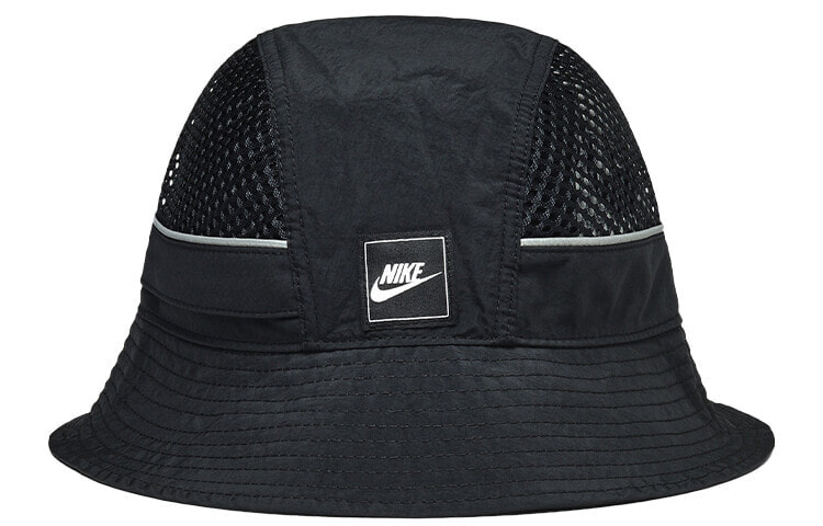 Nike 耐克 Sportswear Mesh 网面渔夫帽 黑色/蓝色 透气舒适 轻便休闲 / Nike Sportswear Mesh BV3363