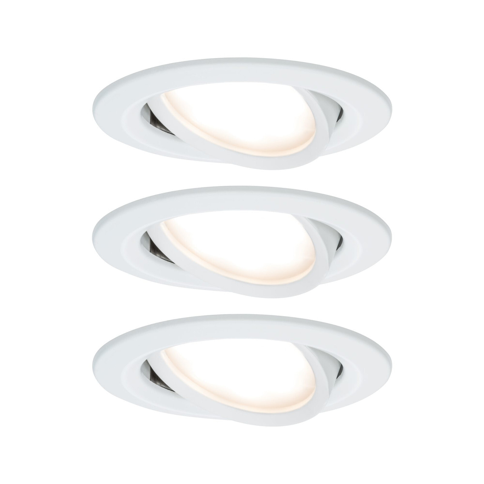 Комплект встраиваемых светодиодных светильников Paulmann Premium Slim Coin 93875 LED 3x6,8W
