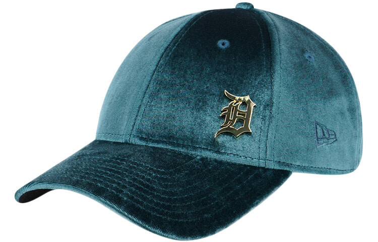 【预售】New Era MLB 老虎队 丝绒 字母 可调节棒球帽 蓝色 / Шапка New Era MLB 12141854