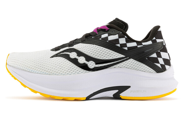 Saucony Axon 经典复古 低帮 跑步鞋 女款 黑白 / Кроссовки Saucony Axon S10657-40