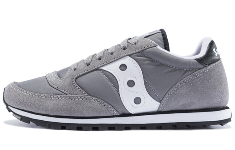 Saucony Jazz Lowpro 复古 低帮 跑步鞋 女款 灰白 / Кроссовки Saucony Jazz Lowpro S1866-302