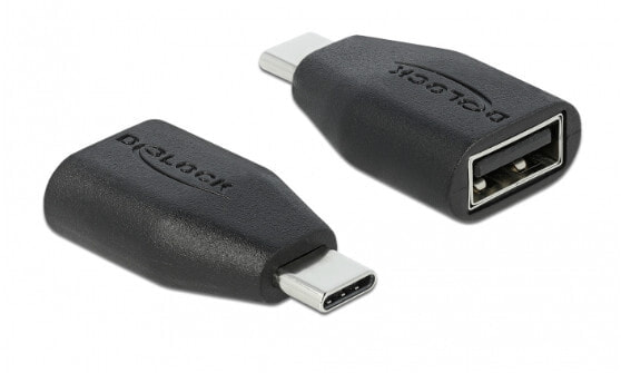 DeLOCK 66528 кабельный разъем/переходник USB Type-C USB тип-A Черный