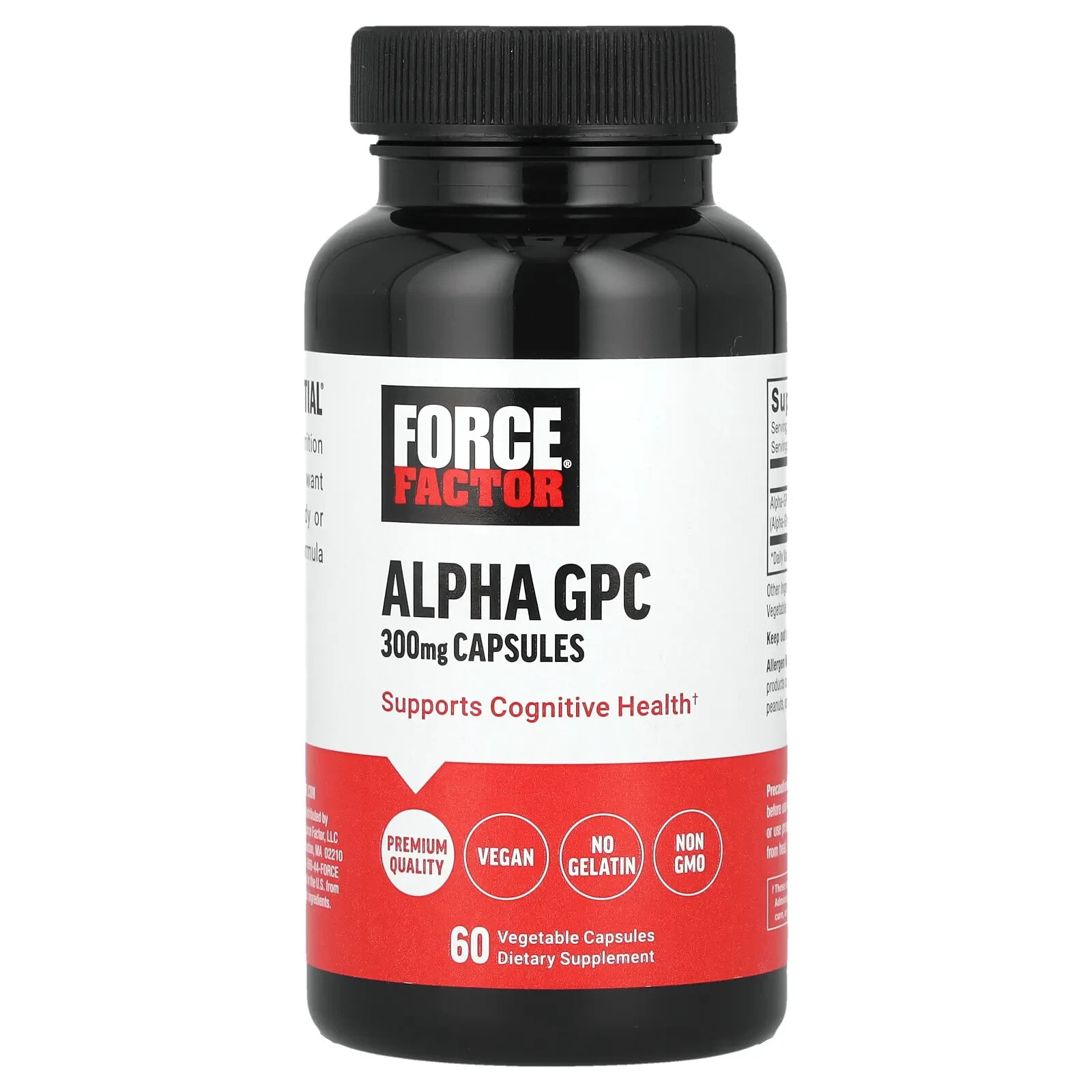 Alpha GPC, 600 mg, 60 Vegetable Capsules (300 mg per Capsule)