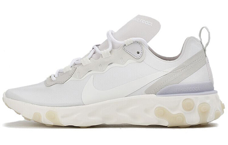 Nike React Element 55 解构运动 低帮 跑步鞋 男女同款 灰白 / Кроссовки Nike React Element 55 CZ3595-015