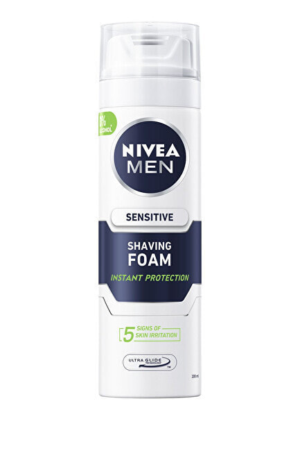 Nivea Men Sensitive Shaving Foam Пена для бритья для чувствительной кожи 200 мл